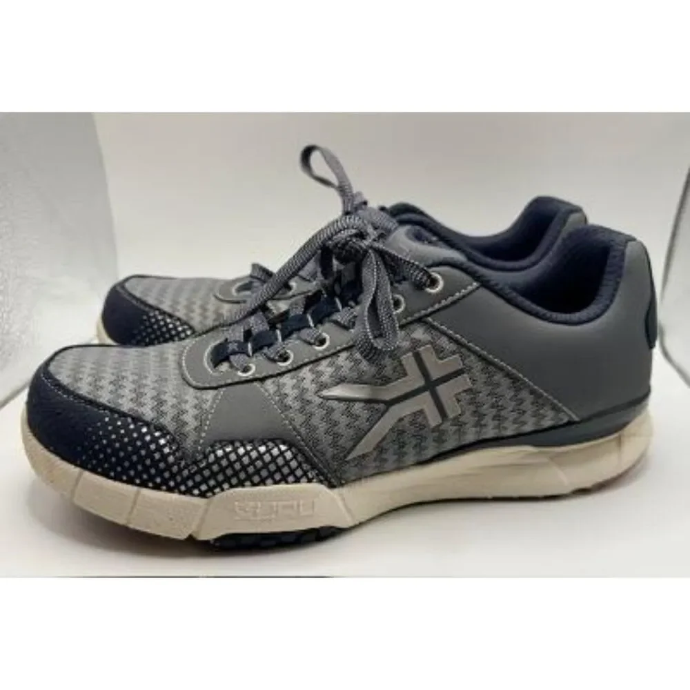 Kuru Quantum Running Shoes 10.5 Gray Comfort Support Gym Sneaker Orthotic